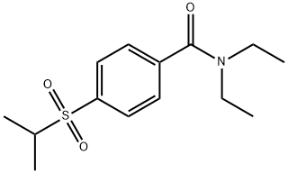 N,N-Diethyl-p-(isopropylsulfonyl)benzamide Structure