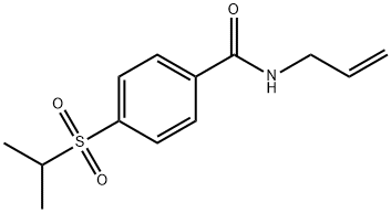 N-Allyl-p-(isopropylsulfonyl)benzamide Structure