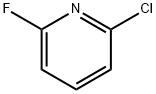 2-CHLORO-6-FLUOROPYRIDINE 구조식 이미지