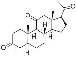 ALLOPREGNANETRIONE Structure