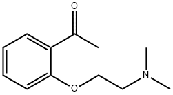 1-[2-(2-dimethylaminoethoxy)phenyl]ethanone Structure