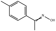 1-(4-Methylphenyl)ethanone oxime Structure