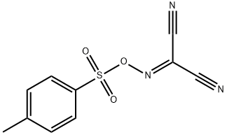 [[[(4-methylphenyl)sulphonyl]oxy]imino]malononitrile Structure