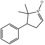 5,5-DIMETHYL-4-PHENYL-1-PYRROLINE N-OXIDE Structure