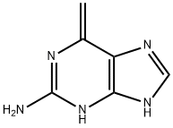 1H-Purin-2-amine, 6,7-dihydro-6-methylene- (9CI) 구조식 이미지