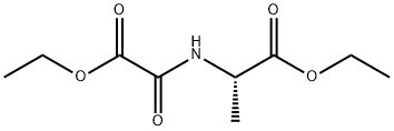 N-(ETHOXYOXOACETYL)-L-알라닌에틸에스테르 구조식 이미지