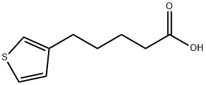 5-(3-THIENYL)PENTANOIC ACID Structure