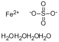 Ferrous sulfate tetrahydrate Structure