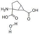 2-AMINOBICYCLO[3.1.0]HEXANE-2,6-DICARBOXYLIC ACID HYDRATE Structure