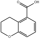 chroman-5-carboxylic acid Structure