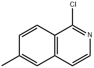 1-CHLORO-6-METHYLISOQUINOLINE Structure