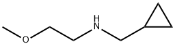 (사이클로프로필메틸)(2-메톡시에틸)아민(염분데이터:무료) 구조식 이미지