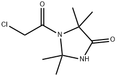 4-이미다졸리디논,1-(클로로아세틸)-2,2,5,5-테트라메틸-(9CI) 구조식 이미지