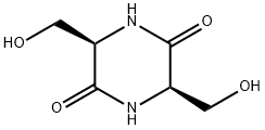 2,5-Piperazinedione,3,6-bis(hydroxymethyl)-,(3R,6R)-(8CI) 구조식 이미지