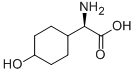 (R)-아미노-4-하이드록시-사이클로헥산아세트산 구조식 이미지