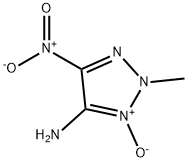 2H-1,2,3-Triazol-4-amine,  2-methyl-5-nitro-,  3-oxide 구조식 이미지