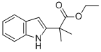 에틸2-(1H-인돌-2-YL)-2-메틸프로파노에이트 구조식 이미지