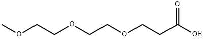 m-PEG3-acid Structure