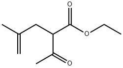4-펜테노이산,2-아세틸-4-메틸-,에틸 구조식 이미지