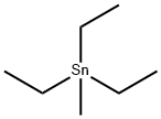 Methyltriethylstannane Structure