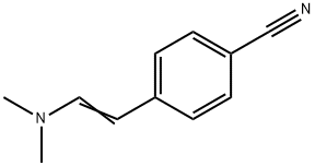 Benzonitrile, 4-[2-(dimethylamino)ethenyl]- 구조식 이미지