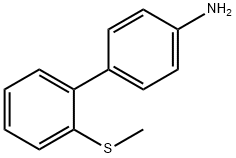 2'-(Methylthio)-[1,1'-biphenyl]-4-aMine Structure
