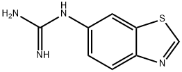 구아니딘,6-벤조티아졸릴-(9CI) 구조식 이미지