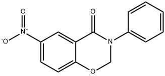 6-Nitro-3-phenyl-2H-1,3-benzoxazin-4(3H)-one 구조식 이미지