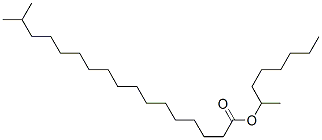 METHYLHEPTYL ISOSTEARATE Structure