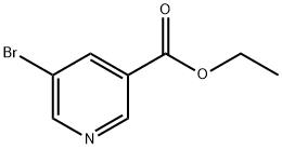 Ethyl 5-bromonicotinate 구조식 이미지