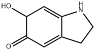 5H-Indol-5-one, 1,2,3,6-tetrahydro-6-hydroxy- (9CI) 구조식 이미지