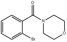 (2-브로모페닐)카르보닐모르폴린 구조식 이미지