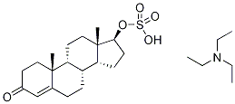 테스토스테론황산염TriethylaMine소금 구조식 이미지