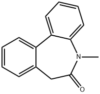6H-DIBENZ[B,D]AZEPIN-6-ONE, 5,7-DIHYDRO-5-METHYL- Structure