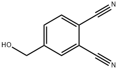 1,2-Benzenedicarbonitrile, 4-(hydroxymethyl)- (9CI) Structure