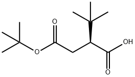 (S)-2-(2-TERT-BUTOXY-2-OXOETHYL)-3,3-DIMETHYLBUTANOIC ACID Structure