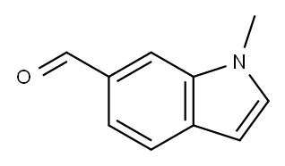 1-Methyl-1H-indole-6-carbaldehyde 구조식 이미지
