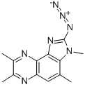 2-Azido-3,4,7,8-tetramethyl-3H-imidazo[4,5-f]quinoxaline Structure