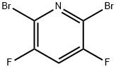 2,6-dibroMo-3,5-difluoropyridine Structure