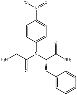 GLY-PHE P-NITROANILIDE 구조식 이미지