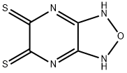 [1,2,5]Oxadiazolo[3,4-b]pyrazine-5,6(1H,3H)-dithione(9CI) 구조식 이미지