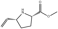 L-Proline, 5-ethenyl-, methyl ester, (5R)- (9CI) Structure