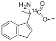 a-Methyl-D,L-tryptophan-1-14C Methyl Ester Structure