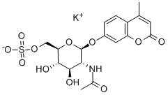 210357-38-3 4-Methylumbelliferyl 6-Sulfo-2-acetamido-2-deoxy-b-D-glucopyranoside, Potassium Salt