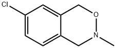 7-Chloro-3,4-dihydro-3-methyl-1H-2,3-benzoxazine 구조식 이미지