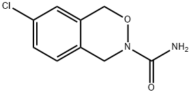 7-Chloro-3,4-dihydro-1H-2,3-benzoxazine-3-carboxamide 구조식 이미지