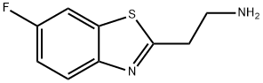 2-Benzothiazoleethanamine,6-fluoro-(9CI) Structure