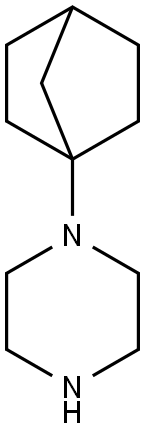 피페라진,1-(1-노르보르닐)-(8CI) 구조식 이미지