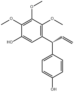 5-[(R)-1-(4-Hydroxyphenyl)-2-propenyl]-2,3,4-trimethoxyphenol Structure