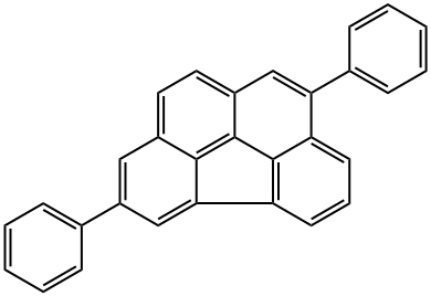 2,7-DIPHENYLBENZO[GHI]FLUORANTHENE Structure